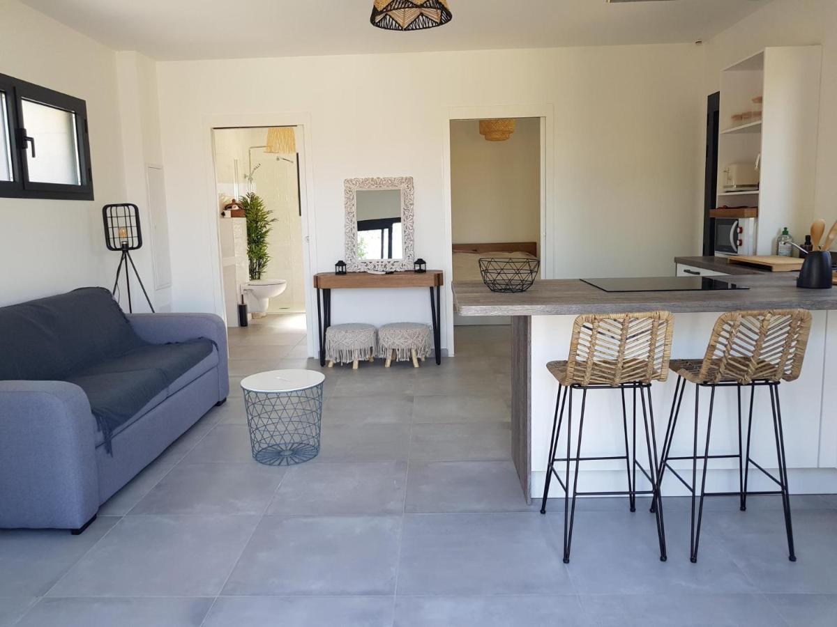 Maisons T2 Avec Jardins Privatifs - 10Mn De La Plage Et 5Mn Du Village - Casa Di I Trinelli Vescovato Kültér fotó