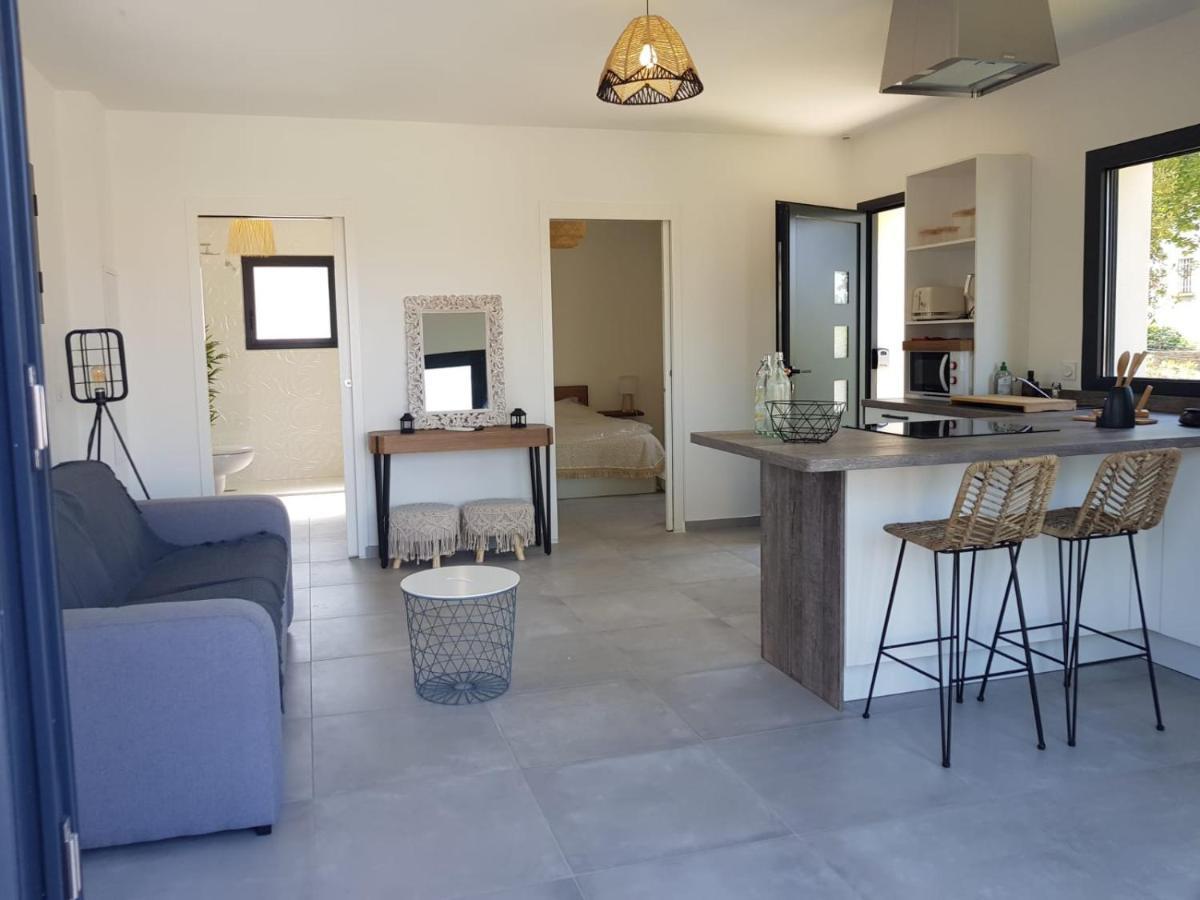 Maisons T2 Avec Jardins Privatifs - 10Mn De La Plage Et 5Mn Du Village - Casa Di I Trinelli Vescovato Kültér fotó